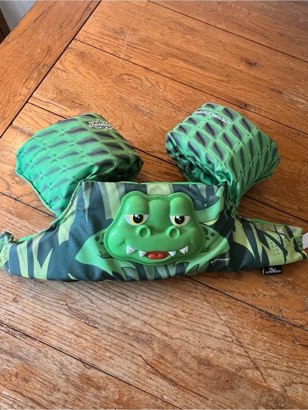 Puddle Jumper Life Vest - Green Crocodile - Picture 1 of 6